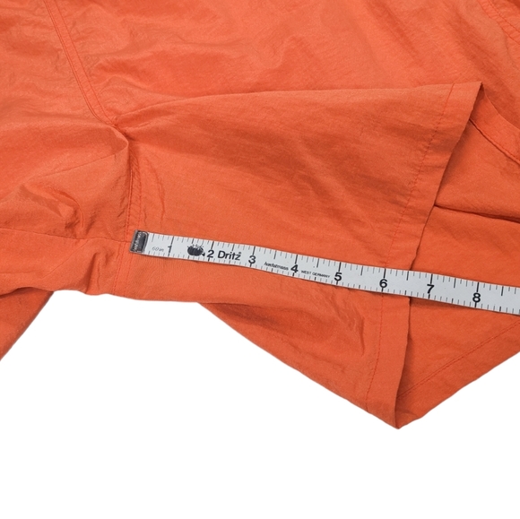 Vintage 90s Speedo Mesh Lined Swim Trunks Orange Nylon Men's Size Large - Picture 13 of 13